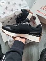 New Balance 327 Black Leather - Зображення 2