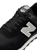 New Balance 574 Black White Cordura - Зображення 6