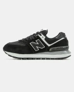 New Balance 574 White Black Cordura Termo