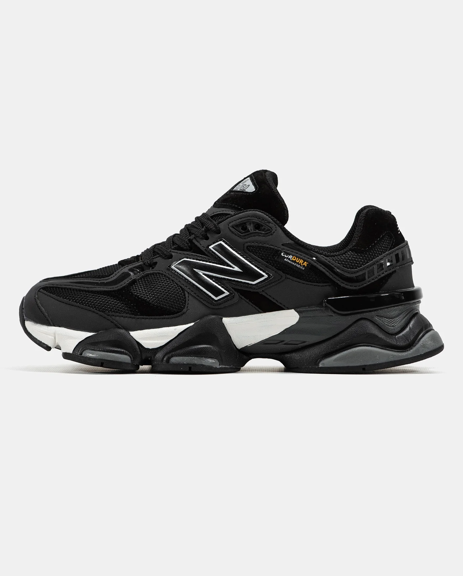 803346E3-E859-4F54-997D-F62A8BA17222 New Balance 9060 Black White Cordura Termo - Зображення 1