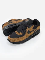 Nike Air Max 90 Premium Light British Tan Brown Black - Зображення 8
