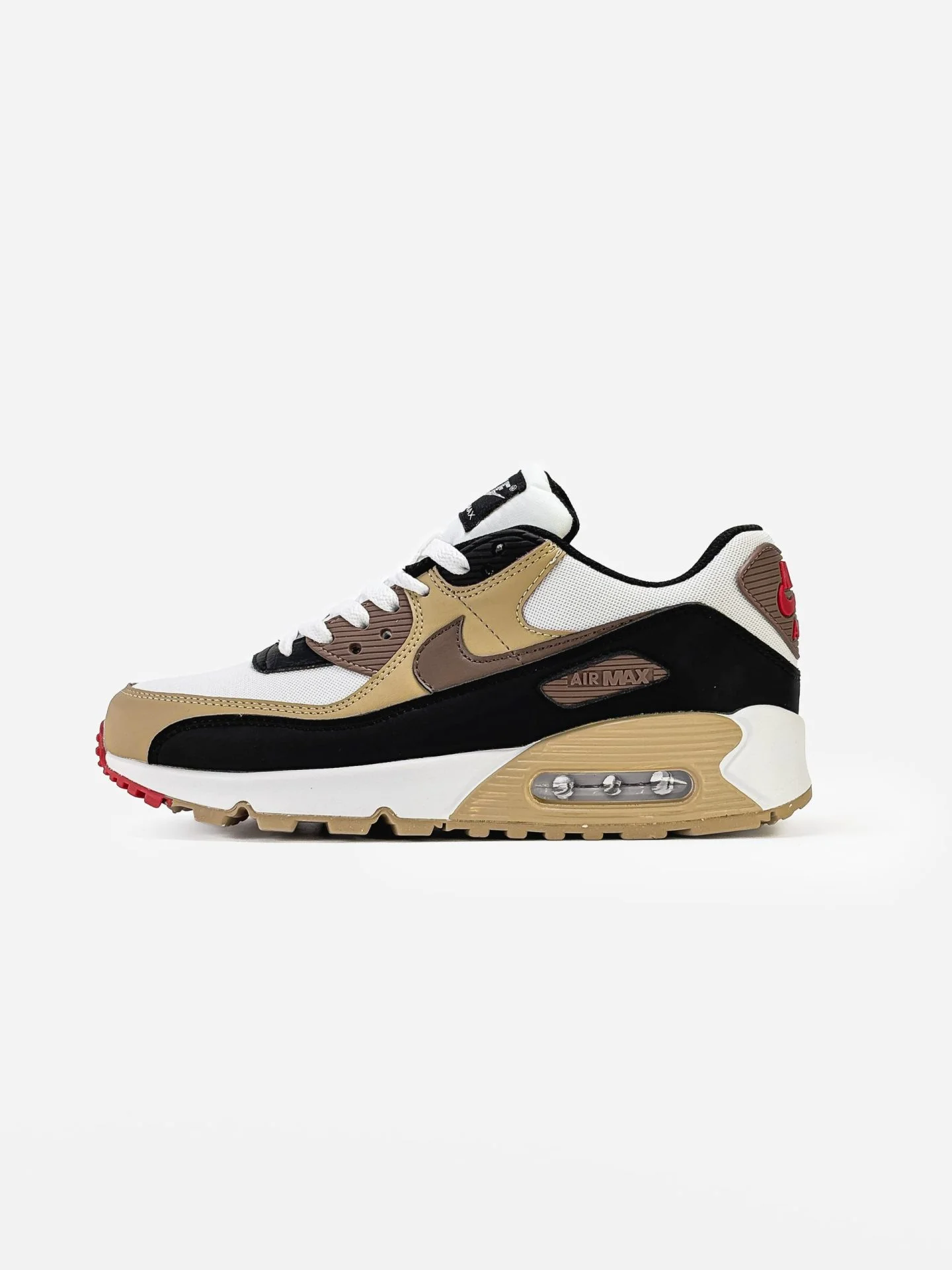 IMG_1697 Nike Air Max 90 Light British Tan Khaki Brown Black - Зображення 1