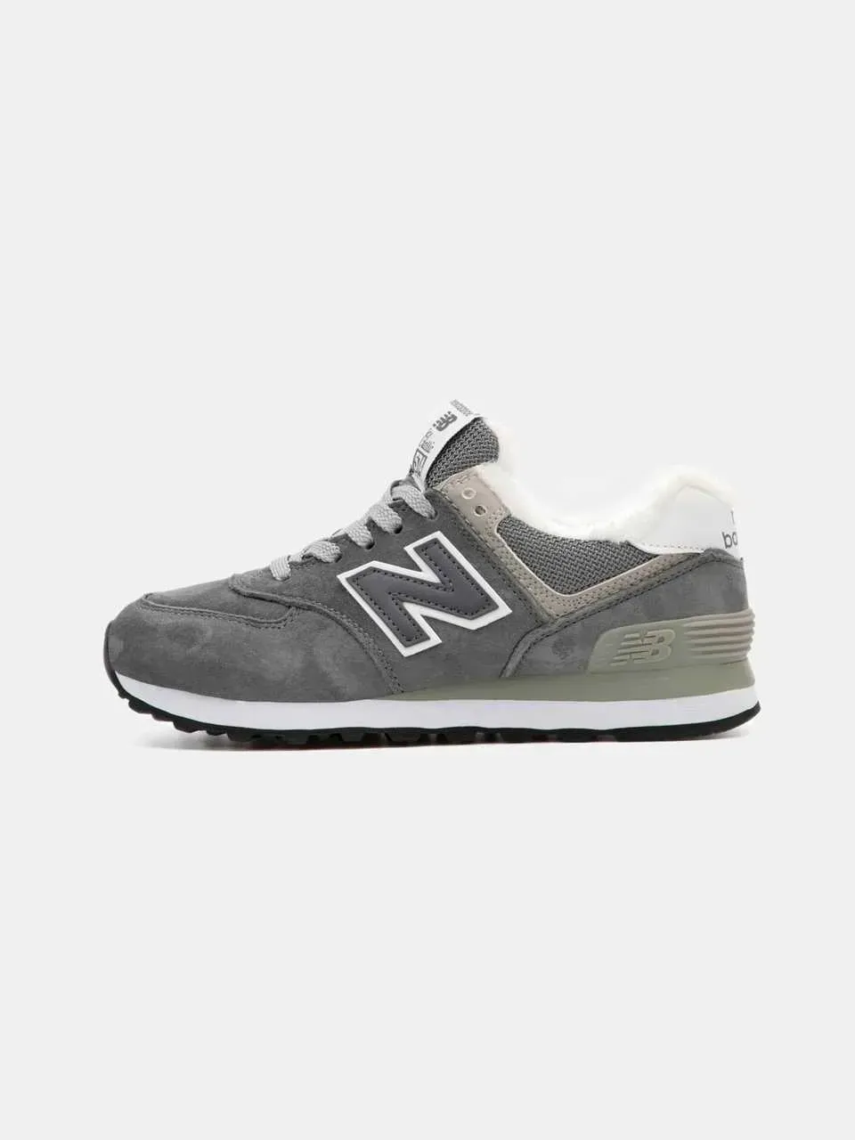 60037231327941 New Balance 574 Grey Winter - Зображення 1