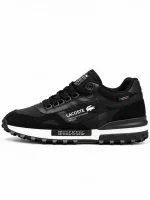 Lacoste Elite Active Black White Cordura
