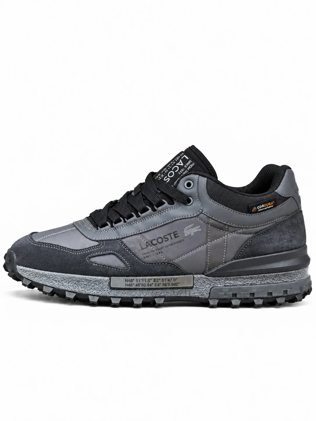 EEC3D5B4-8007-40CE-A4D0-B1E667A7724C Lacoste Elite Active Grey Cordura - Зображення 1