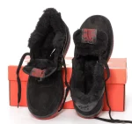 Nike Air Force Black Fur Winter - Зображення 5