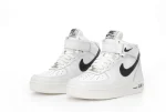 Nike Air Force Black White Winter - Зображення 6