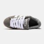 Adidas Campus Grey White Winter Fur - Зображення 5