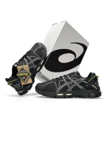 ASICS Gel-Kahana 8 M GTX Black Green Gore-Tex Termo - Зображення 2