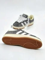 Adidas Campus Grey White Winter Fur - Зображення 3