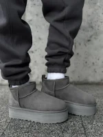 UGG Ultra Mini Platform Light Grey - Зображення 7