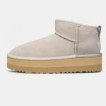 UGG Ultra Mini Platform Grey Beige