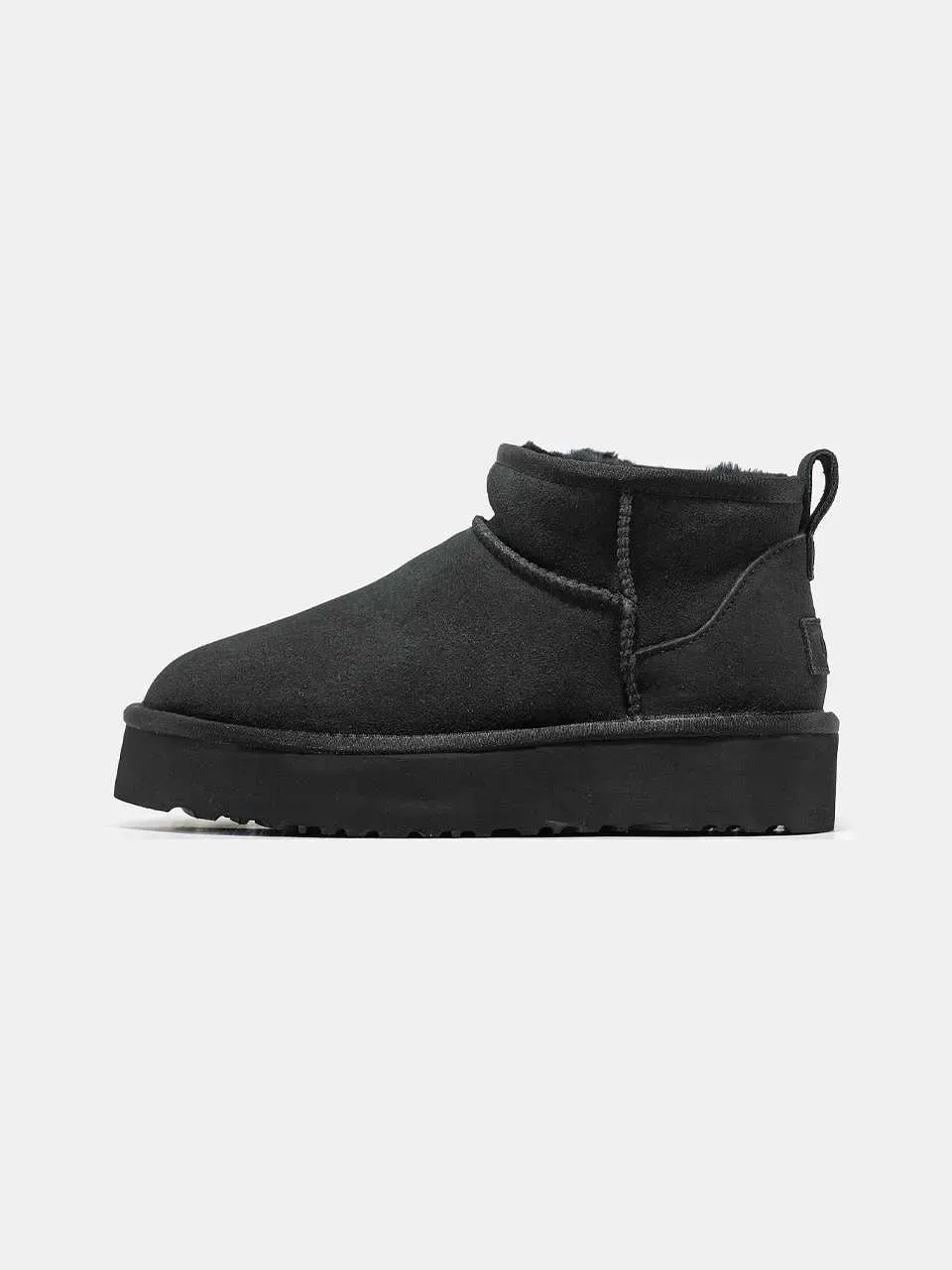 60007659003936 UGG Ultra Mini Platform Black - Зображення 1