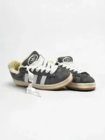 Adidas Campus Grey White Winter Fur - Зображення 6
