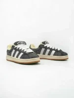 Adidas Campus Grey White Winter Fur - Зображення 2