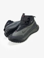 Nike ACG Mountain Fly Black Grey Beige Winter Fur - Зображення 7