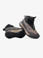 Nike ACG Mountain Fly Black Grey Beige Winter Fur - Зображення 2