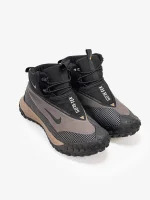Nike ACG Mountain Fly Black Grey Beige Winter Fur - Зображення 7