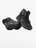 Nike ACG Zoom Gaiadome Black White Gore-Tex Winter Fur - Зображення 2