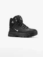 Nike ACG Zoom Gaiadome Black White Gore-Tex Winter Fur - Зображення 3