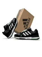 Adidas ZX 750 Black White Green Termo - Зображення 2