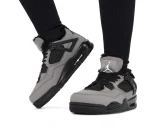 Nike Air Jordan 4 Retro Grey Хутро - Зображення 7