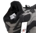 Nike Air Jordan 4 Retro Grey Хутро - Зображення 6