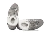 Nike Air Jordan 4 Retro Grey Хутро - Зображення 6