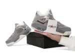 Nike Air Jordan 4 Retro Grey Хутро - Зображення 3