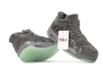 Nike Air Jordan 4 Retro Kaws Grey Хутро - Зображення 2