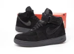 Nike Air Force Black Хутро - Зображення 2