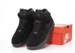 Nike Air Force Black Хутро - Зображення 7