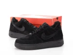 Nike Air Force Black Хутро - Зображення 7