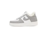 Nike Air Force White Grey Хутро