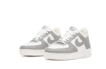 Nike Air Force White Grey Хутро - Зображення 4