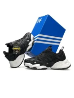 Adidas XLG Runner Deluxe GTX Black White Gore-Tex Termo - Зображення 3
