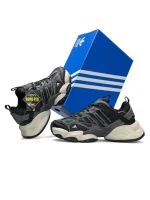 Adidas XLG Runner Deluxe GTX Grey Black Beige Gore-Tex Termo - Зображення 3