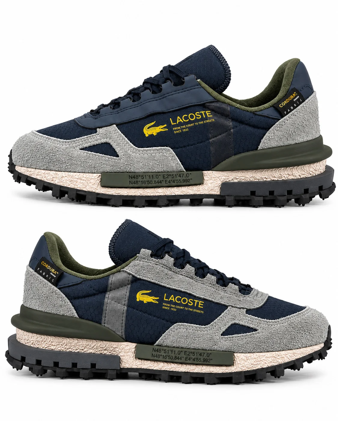Lacoste Elite Active Grey Blue Cordura Termo - Зображення 3