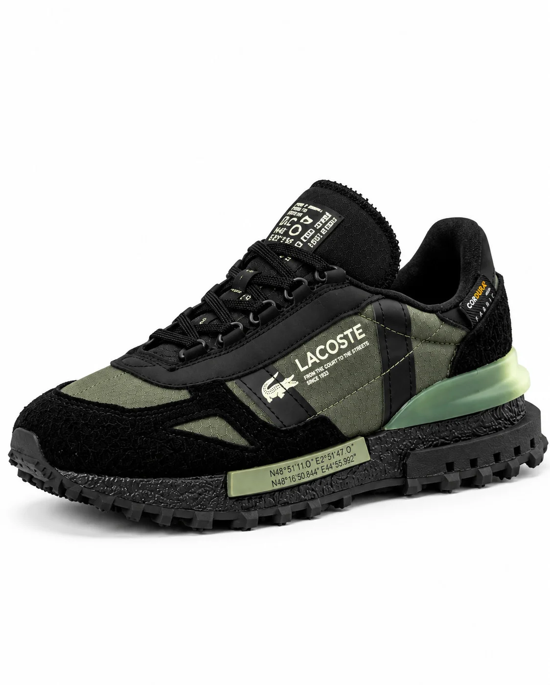 Lacoste Elite Active Black Green Cordura Termo - Зображення 2