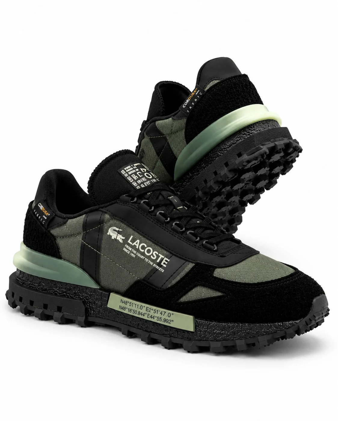 Lacoste Elite Active Black Green Cordura Termo - Зображення 4