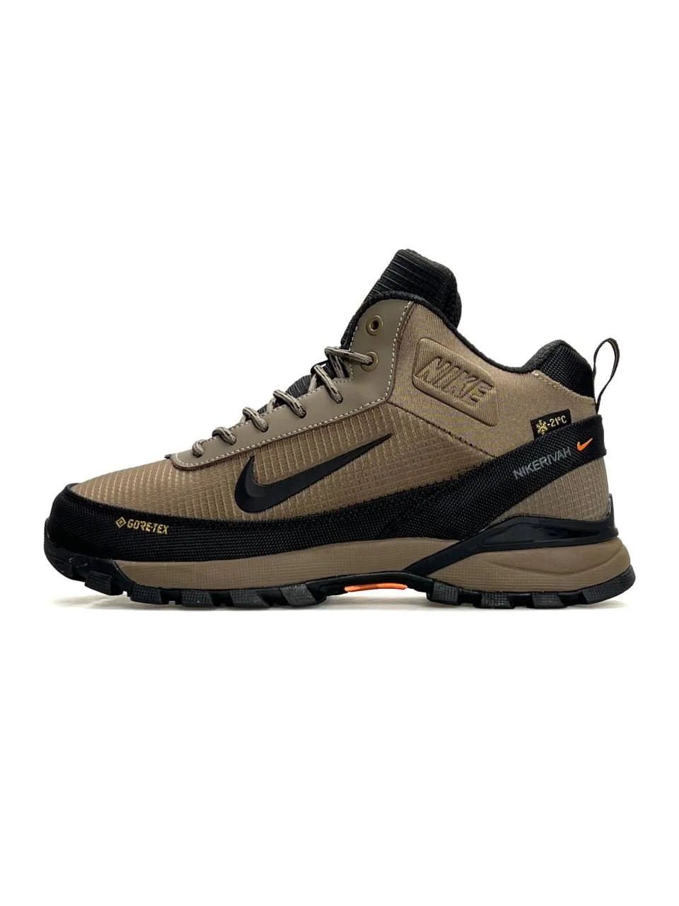 Nike Rivah Gore-Tex Winter Fur Beige Black - Зображення 1